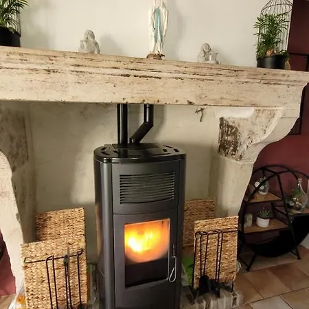 Ferienhaus Au Coeur Des Vignes Avec Piscine Et