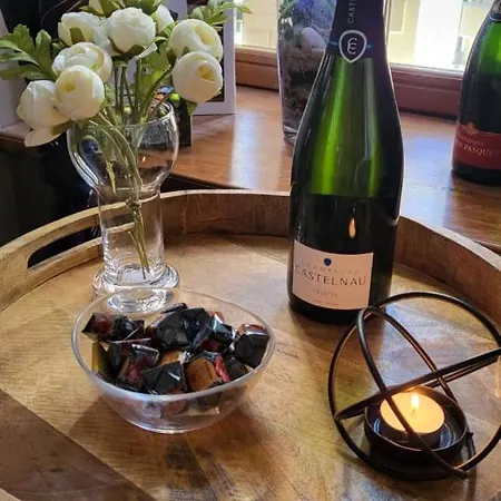 Au Cœur Des Vignes Avec Piscine Et Hébergement de vacances Saudoy